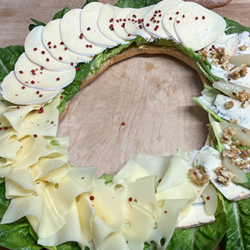 XXL Bagel belegt mit Käse